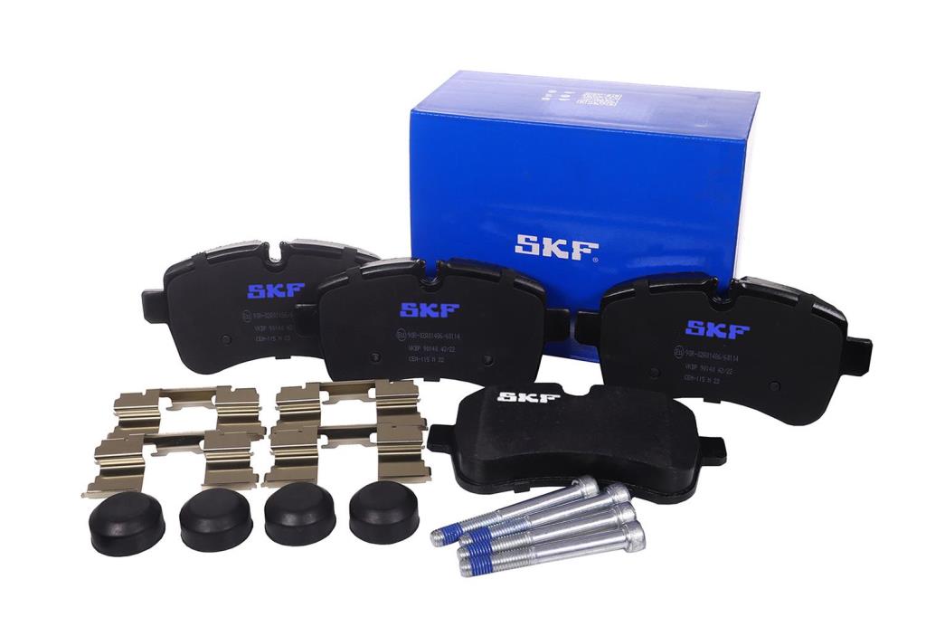 Jeu de 4 plaquettes de frein SKF ref. VKBP 90140